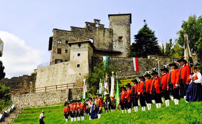 Die Tiroler Schützen sind Sinnbild für die Autonomie-Bestrebungen Südtirols.