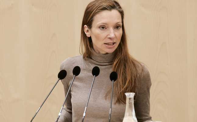 FPÖ-Parlamentarierin Susanne Fürst im Nationalrat.