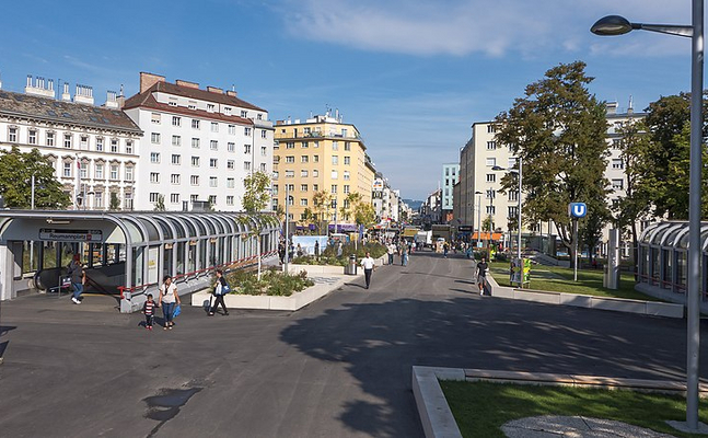 Brennpunkt für Migrantengewalt: der Reumannplatz in Wien-Favoriten.
