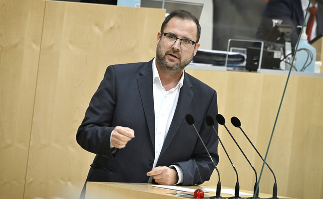 FPÖ-Generalsekretär und -Mediensprecher Christian Hafenecker.