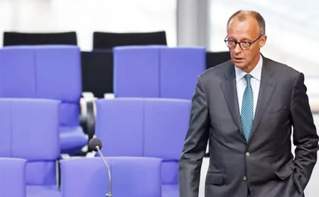 CDU-Parteichef Friedrich Merz, der potentielle nächste deutsche Kanzler.