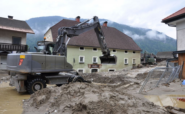 Katastropheneinsatz in Kärnten 2022: Bis heute gab es vom Bund keine finanzielle Hilfe.