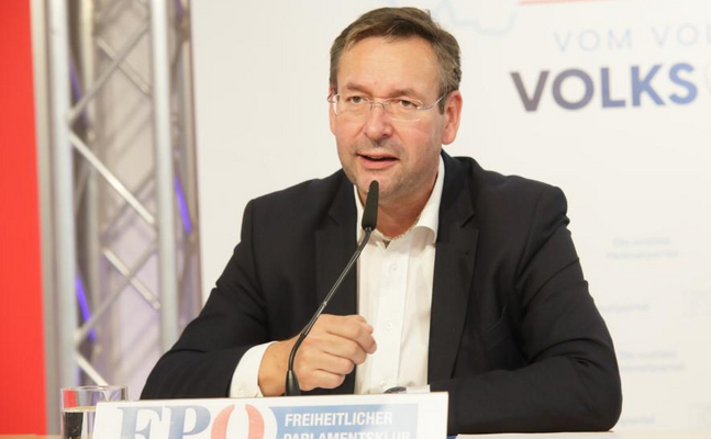 FPÖ-Bildungssprecher Hermann Brückl.