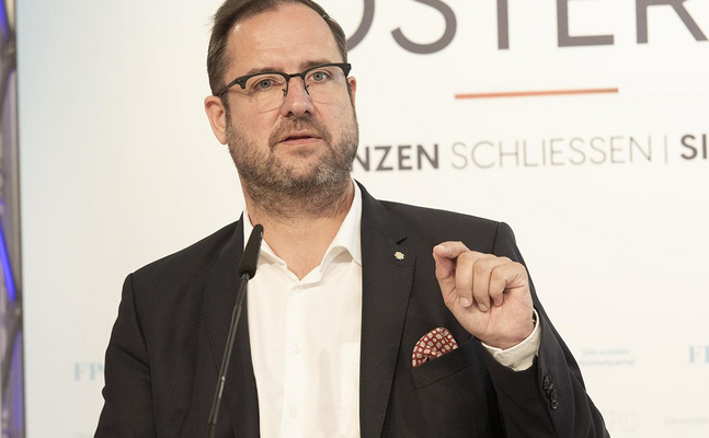 FPÖ-Generalskretär Christian Hafenecker.