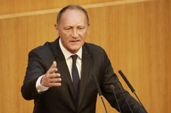 FPÖ-Wirtschaftssprecher Axel Kassegger im Hohen Haus.