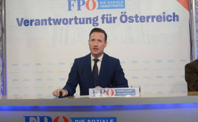 FPÖ-Wehrsprecher Volker Reifenberger.
